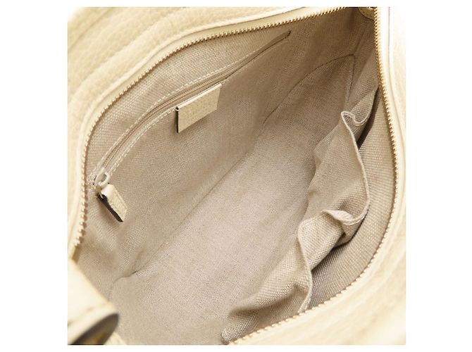 Borsa 2-Way Gucci in Beige e Off-White - vista 6