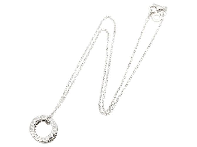 Bulgari Bvlgari B.zero1 Halskette aus 18K Weißgold - Ansicht 2