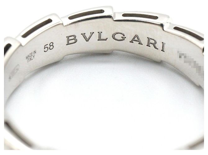 Bulgari Anillo Bvlgari Serpenti Viper en oro blanco - vista 4