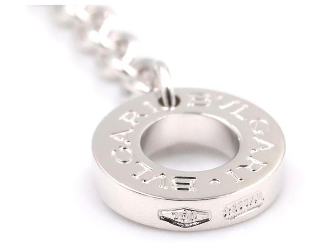Bulgari Bvlgari Parentesi Openwork Halskette in Weißgold - Ansicht 3