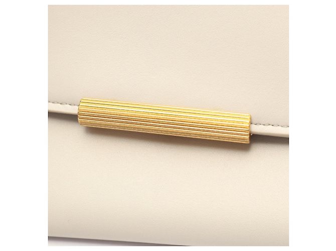 Portafoglio lungo Bottega Veneta Ivory - vista 10