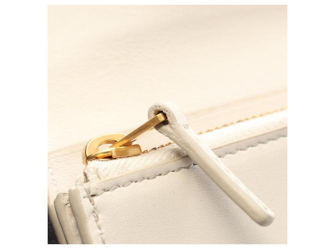 Portafoglio lungo Bottega Veneta Ivory - vista 11