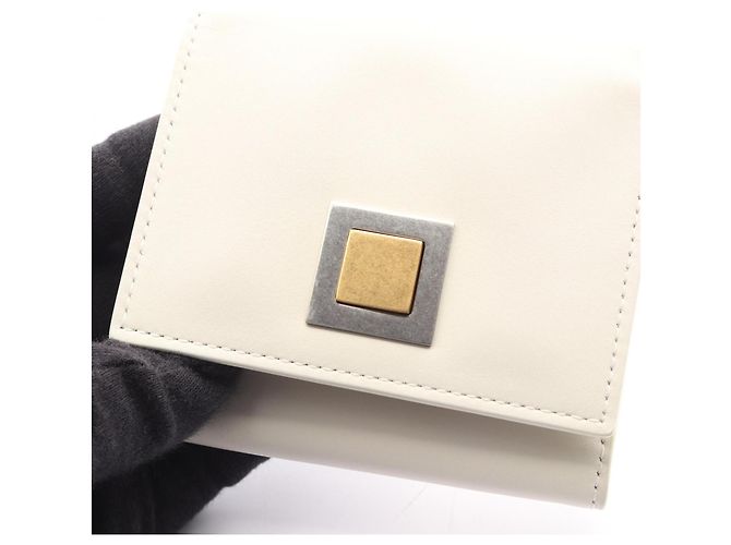 Bottega Veneta Twist Lock Tri-fold Geldbörse - Ansicht 11