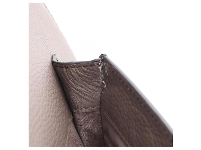 Bottega Veneta Sac à main/Porte-documents en cuir gris - vue 8