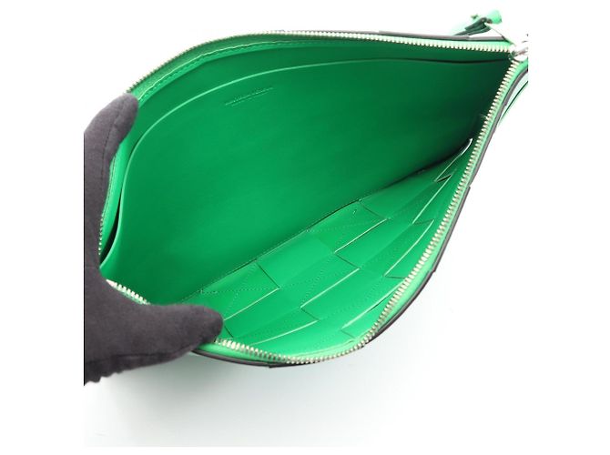 Borsa a pochette Bottega Veneta Maxi Intrecciato - vista 3