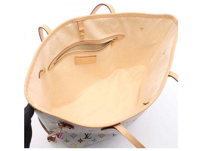 Borsa Tote Louis Vuitton LV x TM Neverfull MM - vista 3