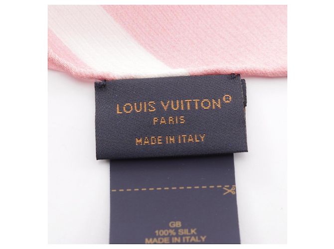 Bufanda Louis Vuitton LV Ideal en rosa - vista 3