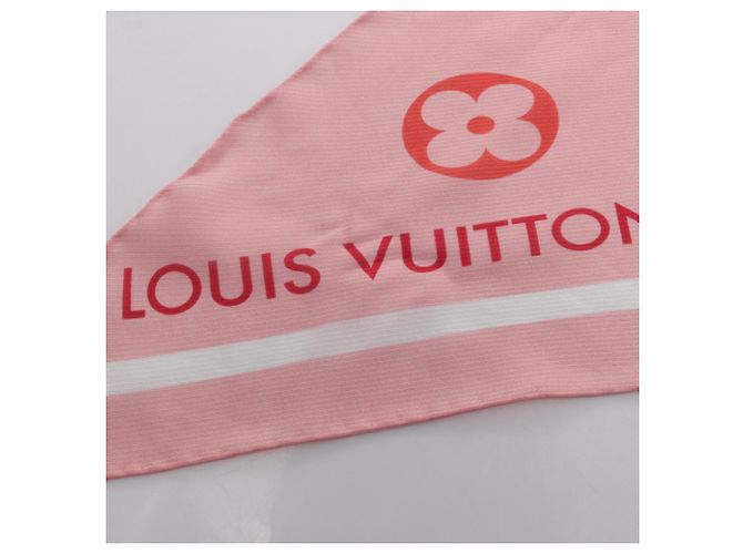 Bufanda Louis Vuitton LV Ideal en rosa - vista 6