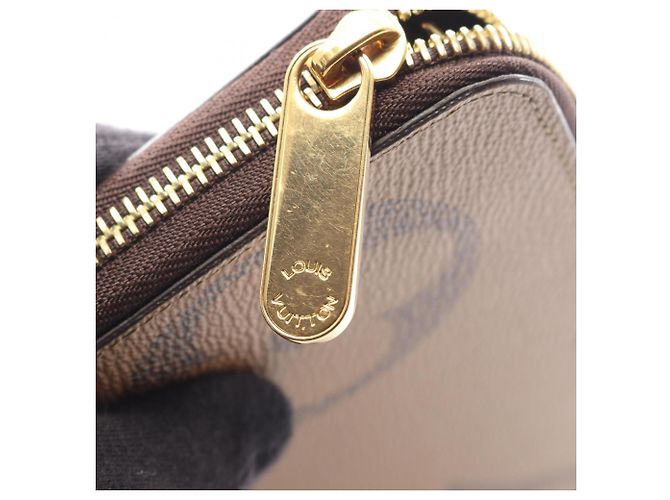 Cartera Zippy Louis Vuitton en Brown - vista 10