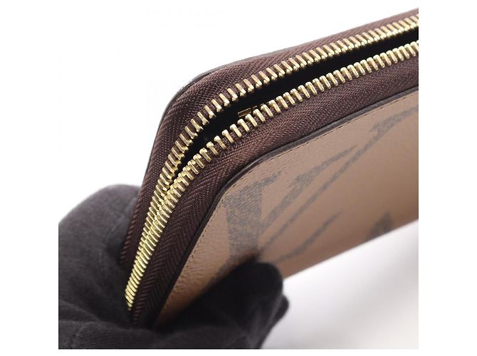 Cartera Zippy Louis Vuitton en Brown - vista 9