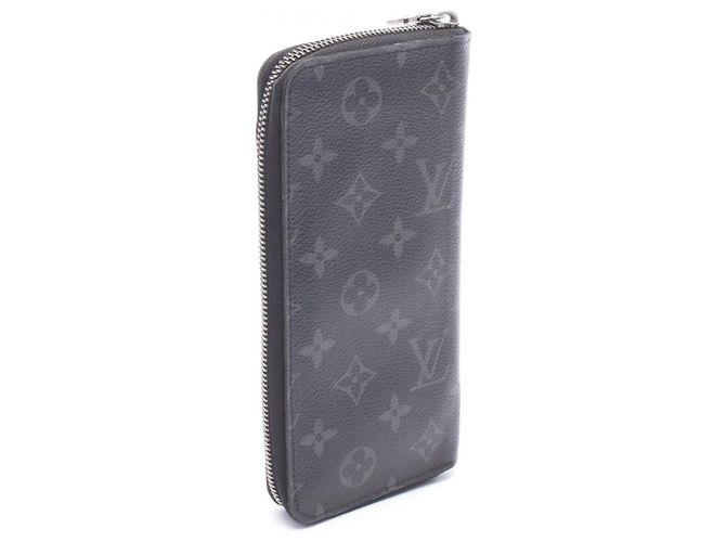 Billetera Zippy Louis Vuitton en Monogram Eclipse - vista 2