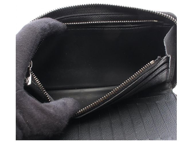 Billetera Zippy Louis Vuitton en Monogram Eclipse - vista 4