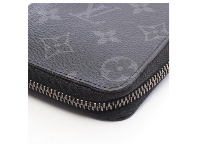 Billetera Zippy Louis Vuitton en Monogram Eclipse - vista 9
