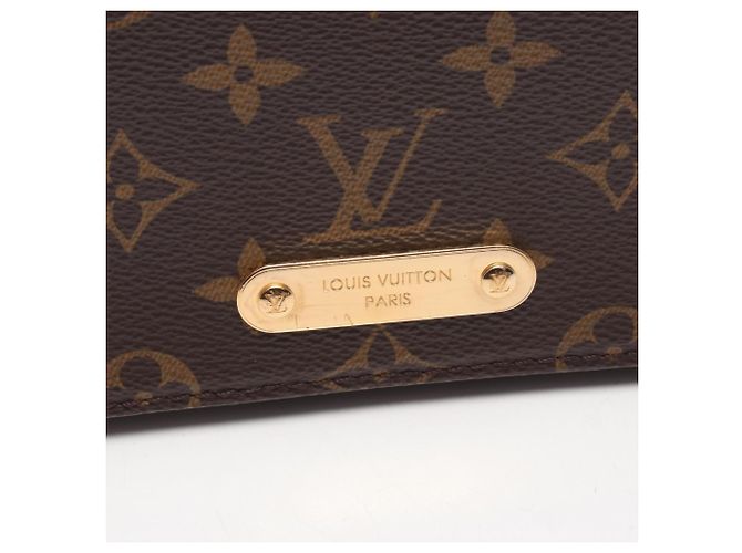 Borsa a tracolla Louis Vuitton Wallet on Chain Lily Monogram - vista 5