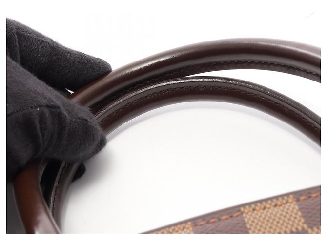 Bolso de mano Louis Vuitton Salia Horizontal Damier Ebene - vista 12