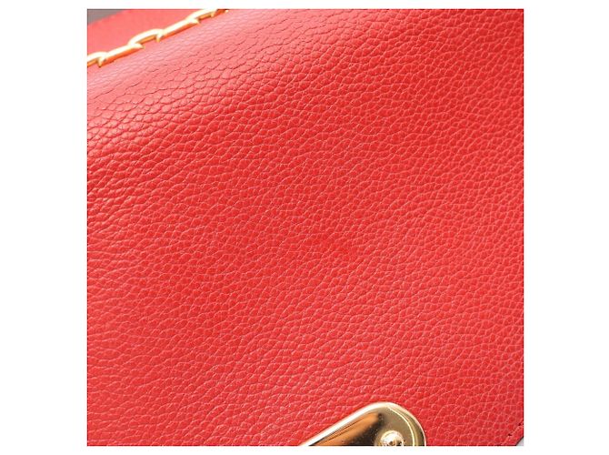 Borsa a tracolla Louis Vuitton Saint Placido Monogram Cerise - vista 12