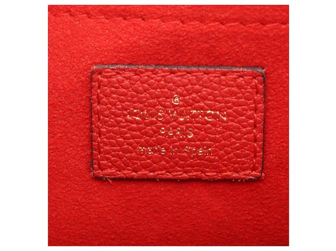 Borsa a tracolla Louis Vuitton Saint Placido Monogram Cerise - vista 4