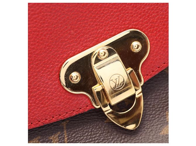Borsa a tracolla Louis Vuitton Saint Placido Monogram Cerise - vista 7
