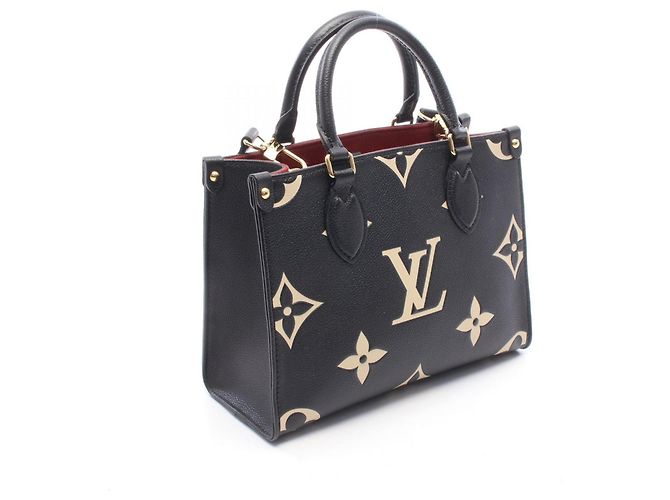 Sac à main 2-Way Louis Vuitton OnTheGo PM Bicolor - vue 2