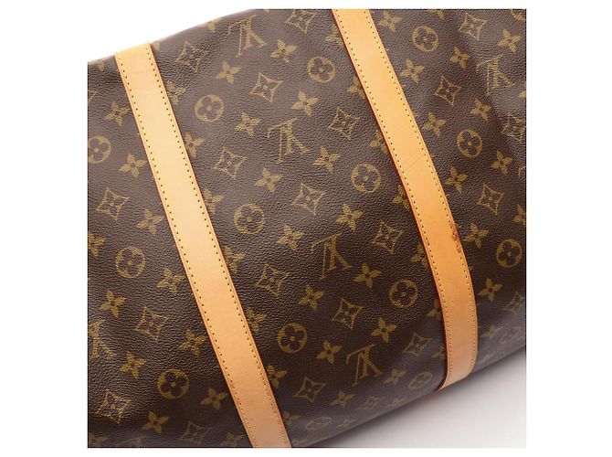 Borsa Louis Vuitton Keepall Bandoulière 60 Monogram - vista 6