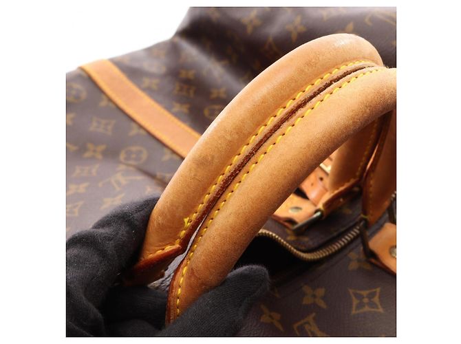 Borsa Louis Vuitton Keepall Bandoulière 60 Monogram - vista 11