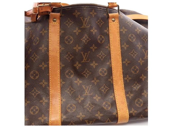 Borsa Louis Vuitton Keepall Bandoulière 60 Monogram - vista 8