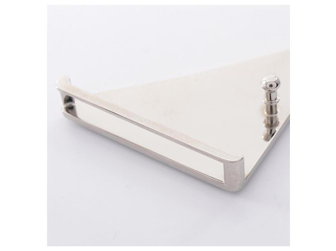 Accessoire boucle de ceinture Prada Triangle Logo - vue 4