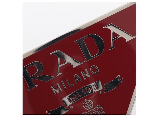 Accesorio de hebilla de cinturón Prada Triangle Logo - vista 7