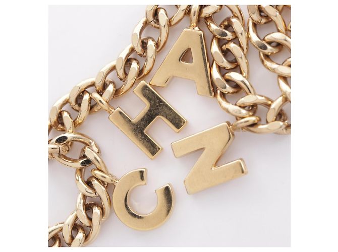 Chanel 02A Coco Mark Logo Chain Belt - view 7