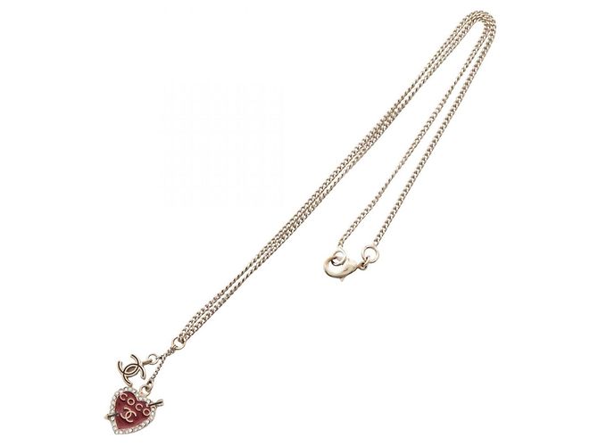 Colar Chanel 10P Coco Mark Heart - vista 3