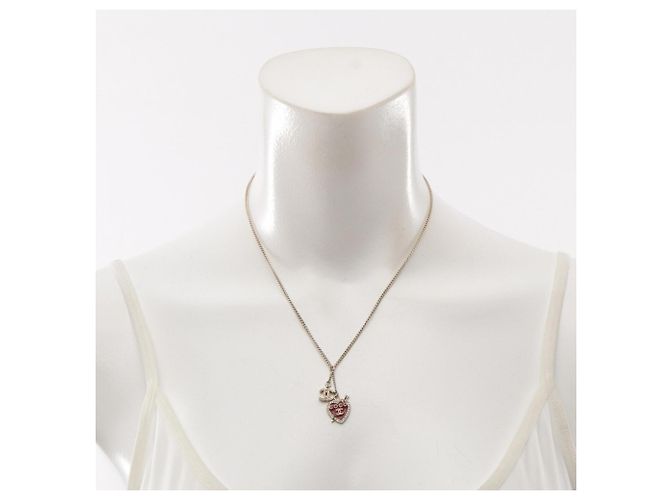 Colar Chanel 10P Coco Mark Heart - vista 5