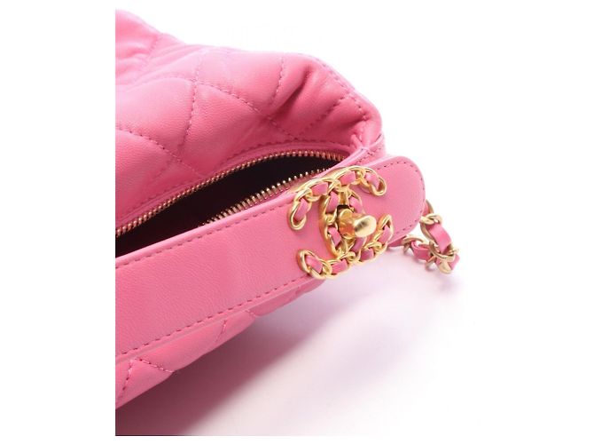 Borsa Hobo Small Chanel 19 Dixneuf Matelassé - vista 7