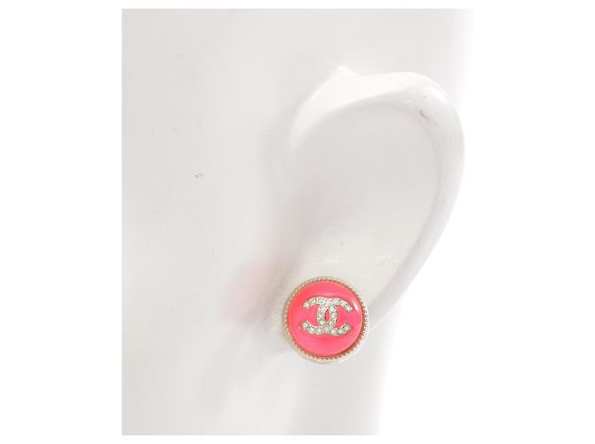Chanel A22C Coco Mark Stecker-Ohrringe - Ansicht 4