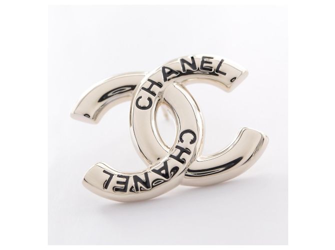 Pendientes Chanel B25C Coco Mark Logo chapados en oro - vista 6