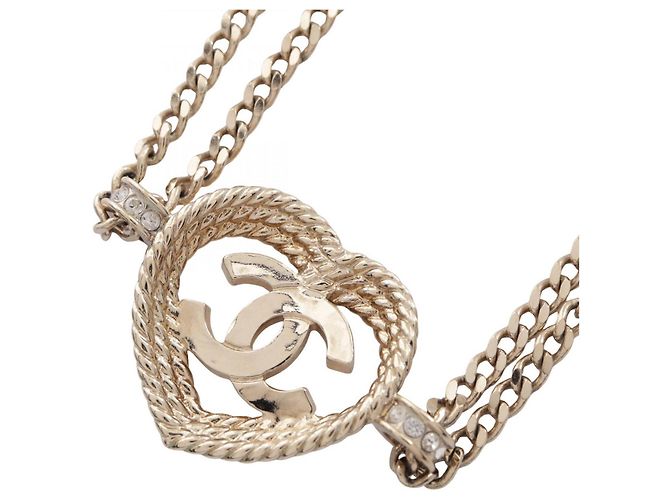 Colar Choker Chanel B24P Coco Mark Heart - vista 2