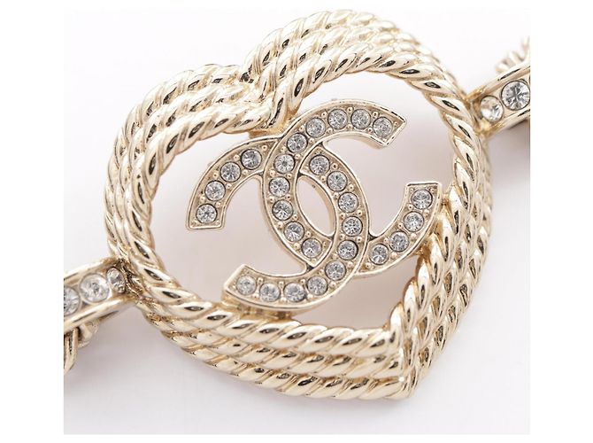 Colar Choker Chanel B24P Coco Mark Heart - vista 7