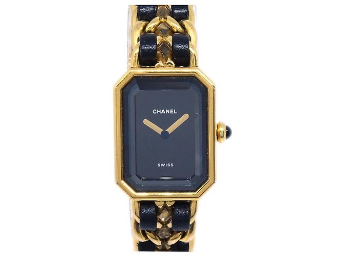 Chanel Premiere Rock Quartz Plattiertes Metall und Leder 20 - Ansicht 2