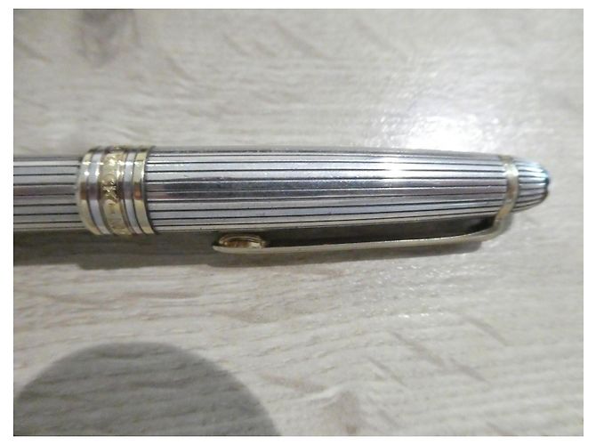 Montblanc Kugelschreiber 925 Silber und Gold - Ansicht 4