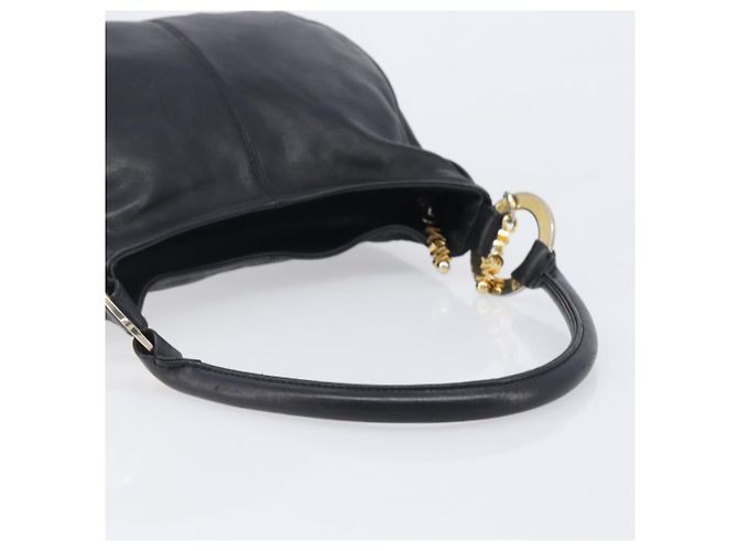 MCM Vintage Leder Handtasche Schwarz - Ansicht 7