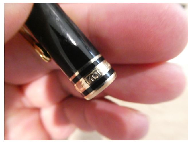 Montblanc Meisterstück Mozart Stylo Plume Noir et Or - vue 7