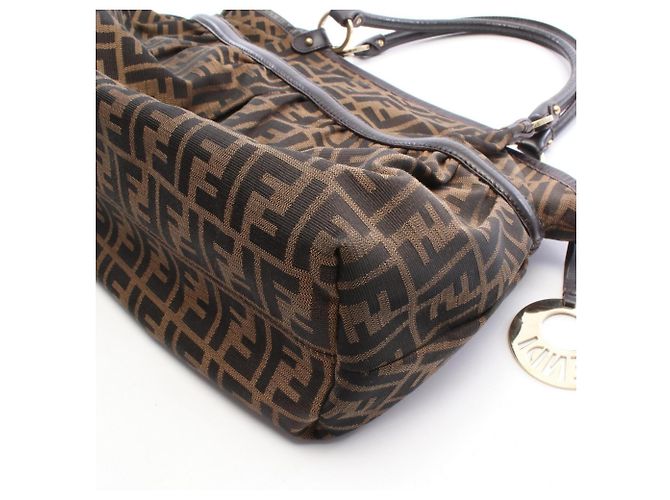 Fendi Chef Tasche Zucca Schulterhandtasche - Ansicht 7