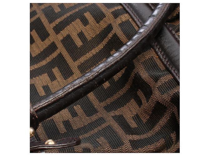 Fendi Chef Tasche Zucca Schulterhandtasche - Ansicht 8