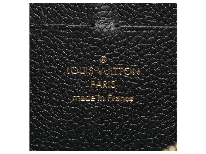 Louis Vuitton Portefeuille Clemence Monogram Empreinte Noir Long Wallet - vista 4