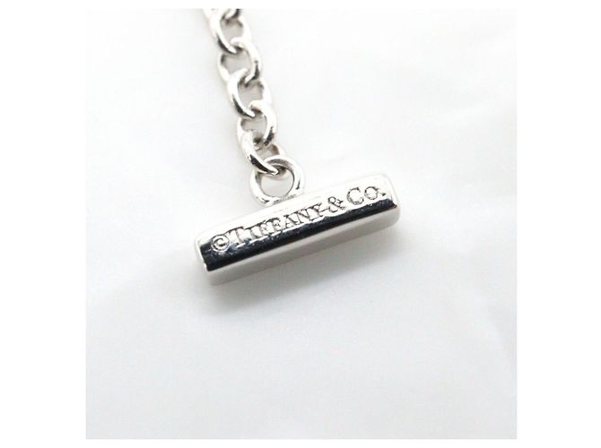 Autre Marque Bracelete Tiffany & Co. T Smile Medium com diamantes - vista 4