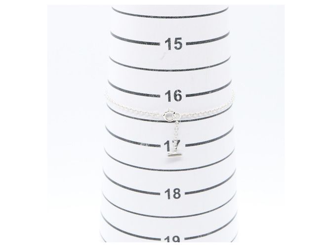 Autre Marque Bracelete Tiffany & Co. T Smile Medium com diamantes - vista 6