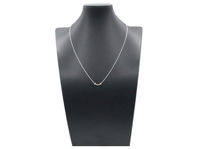 Autre Marque Tiffany & Co. T Smile Mini Diamond Halskette - Ansicht 5