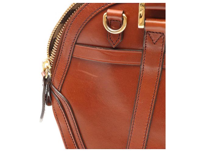 Bolso 2-Way de cuero marrón Burberry - vista 10