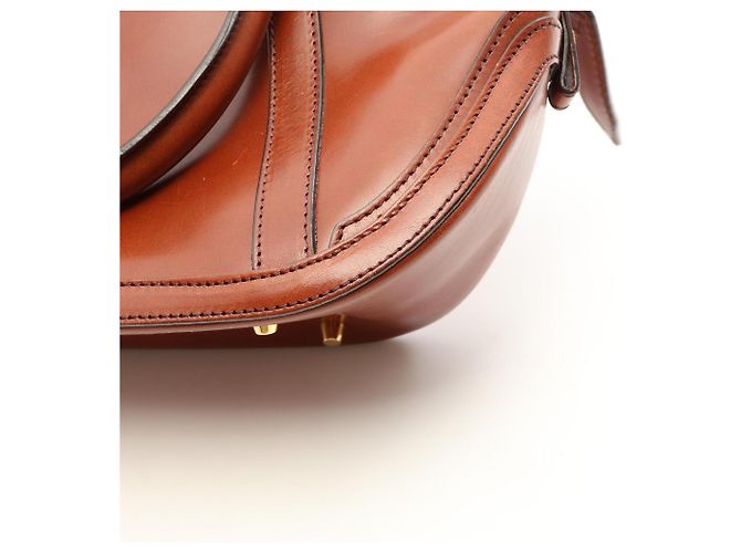 Bolso 2-Way de cuero marrón Burberry - vista 13