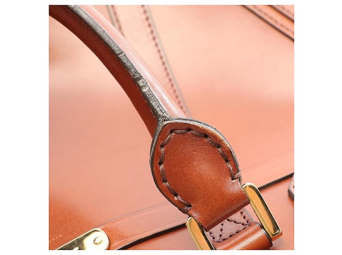 Bolso 2-Way de cuero marrón Burberry - vista 16
