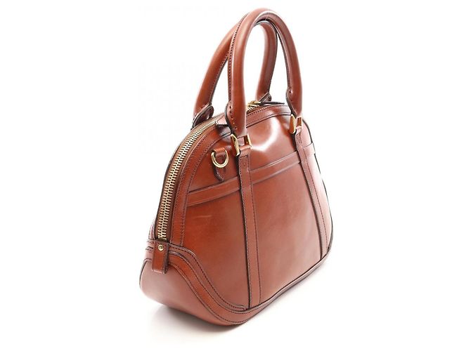 Bolso 2-Way de cuero marrón Burberry - vista 2